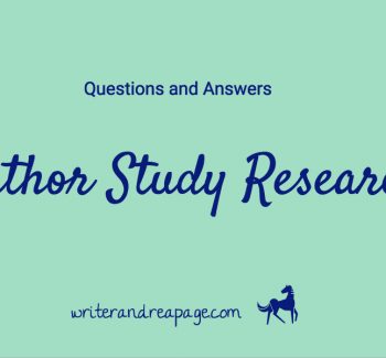 author study research