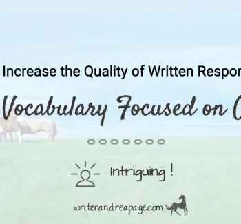 teaching vocab one word blog